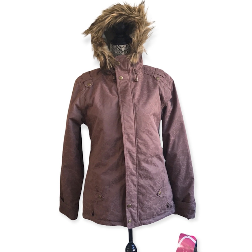 Women’s snowboarding jacket Betty Rides NEW Lace jacquard collection siz…